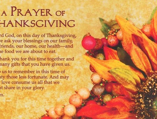 Weekly Newsletter – 11/22